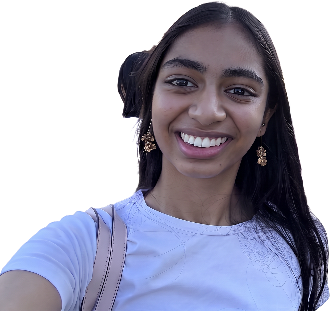 Photo of Saanvie Gupta smiling